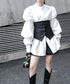Volume Sleeve Oversized Shirt
